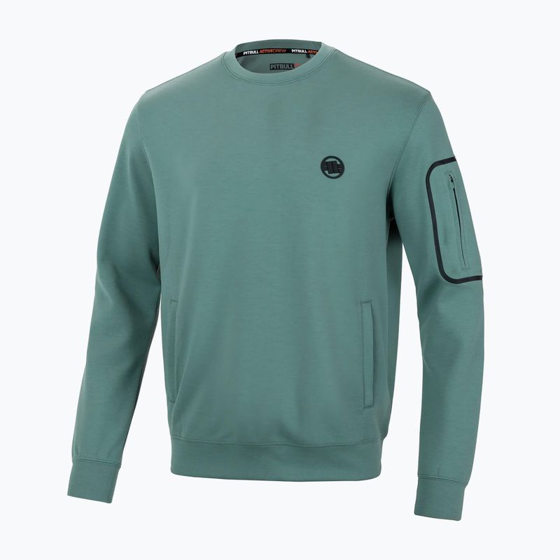 Pánská mikina   Pitbull West Coast Explorer Crewneck mint 4