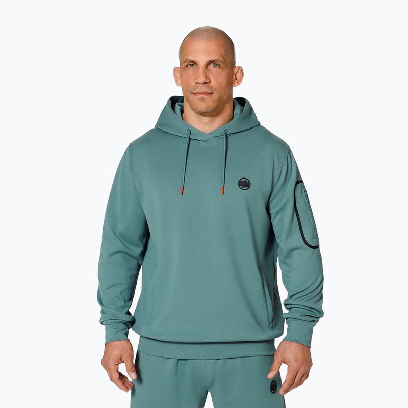 Pánská mikina   Pitbull West Coast Explorer Hooded mint