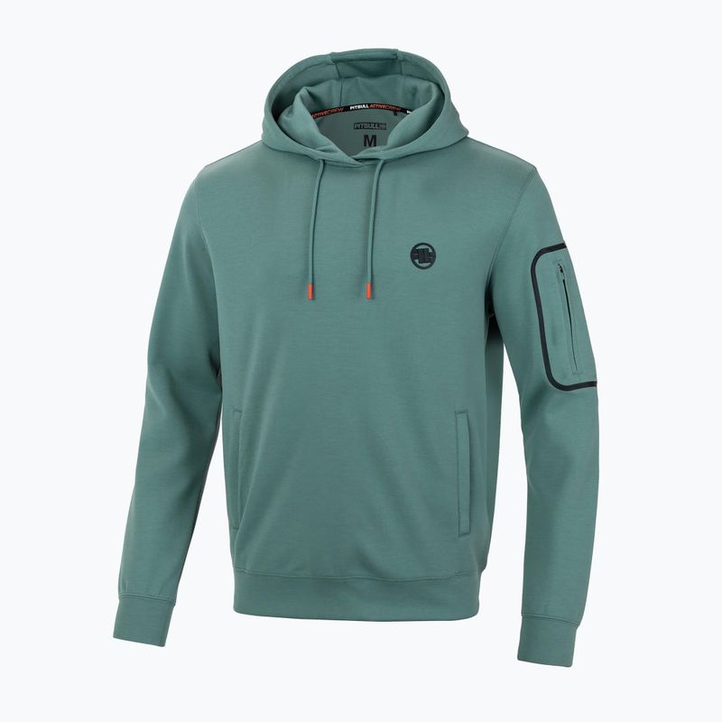 Pánská mikina   Pitbull West Coast Explorer Hooded mint 4