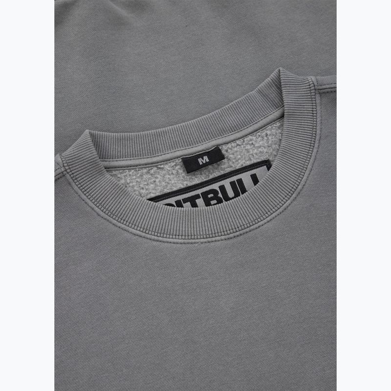 Pánská mikina  Pitbull West Coast Lancaster Crewneck grey 5