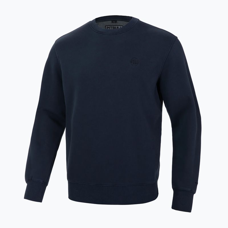 Pánská mikina  Pitbull West Coast Lancaster Crewneck dark navy 3