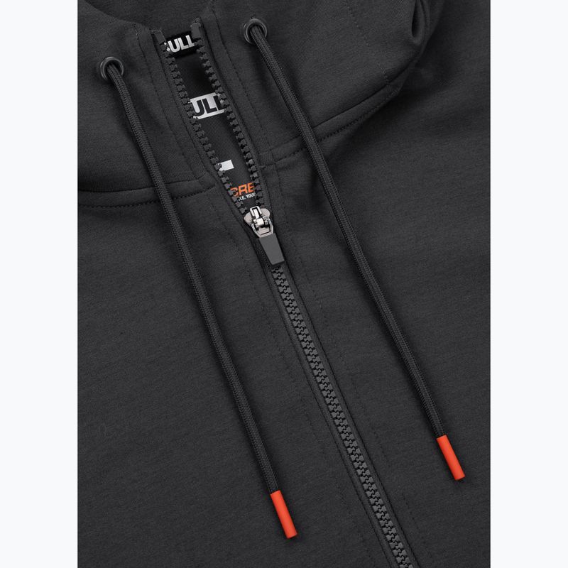 Pánská mikina   Pitbull West Coast Explorer Hooded Zip graphite 3