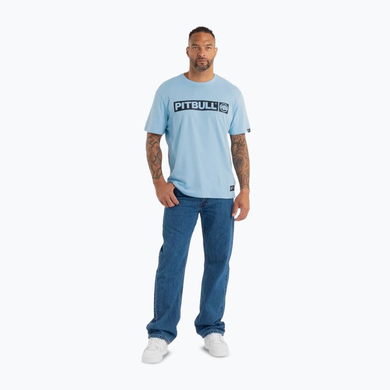 Pánské tričko Pitbull West Coast Hilltop light blue 2