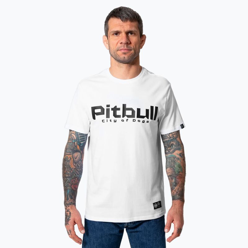 Pánské tričko  Pitbull West Coast City Of Dogs white