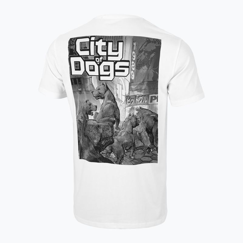 Pánské tričko  Pitbull West Coast City Of Dogs white 4