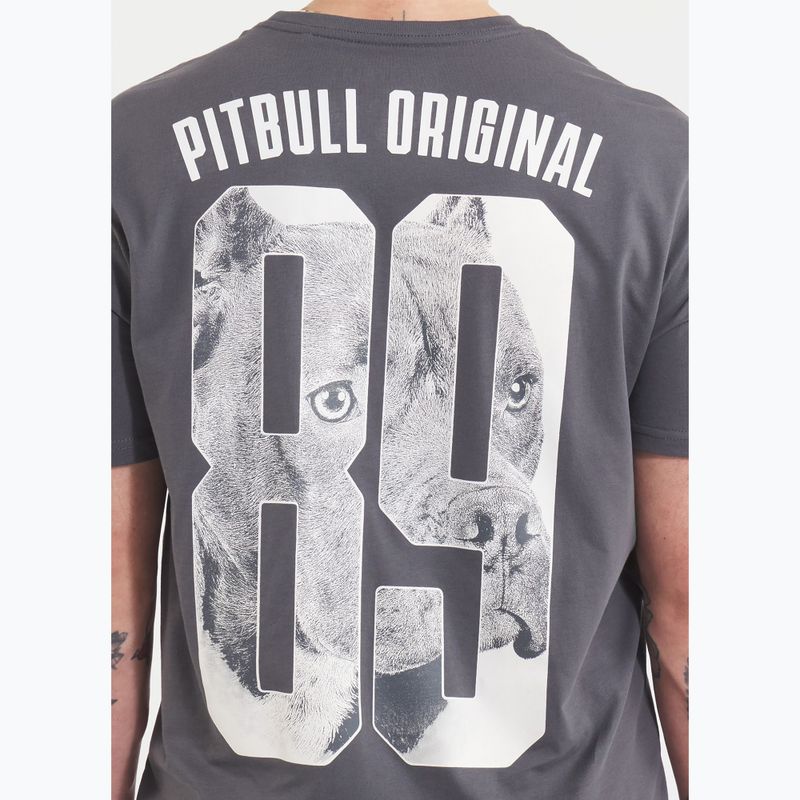 Pánské tričko Pitbull Eighty Nine Dog graphite 5