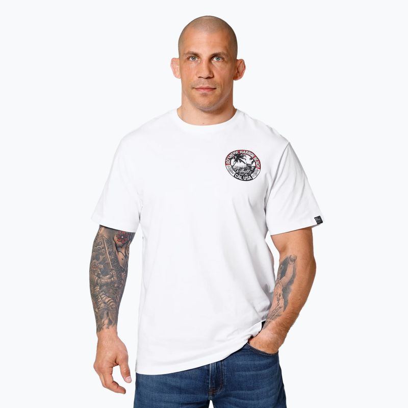 Pánské tričko Pitbull West Coast Oceanside white
