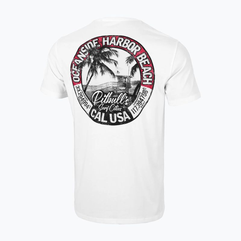 Pánské tričko Pitbull West Coast Oceanside white 5