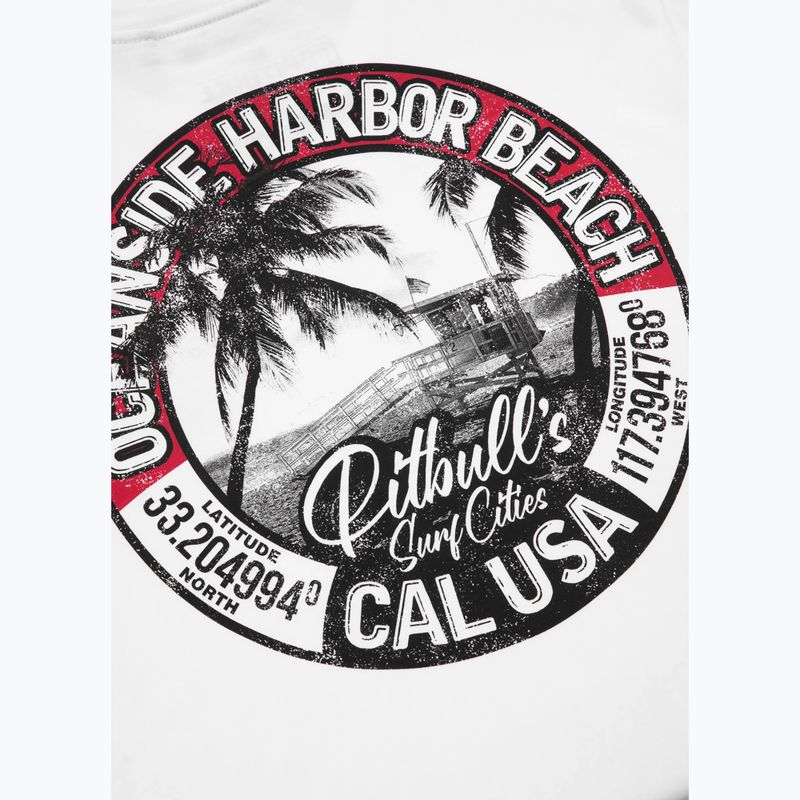Pánské tričko Pitbull West Coast Oceanside white 8