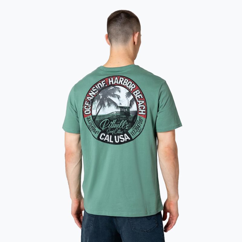 Pánské tričko Pitbull West Coast Oceanside mint 3