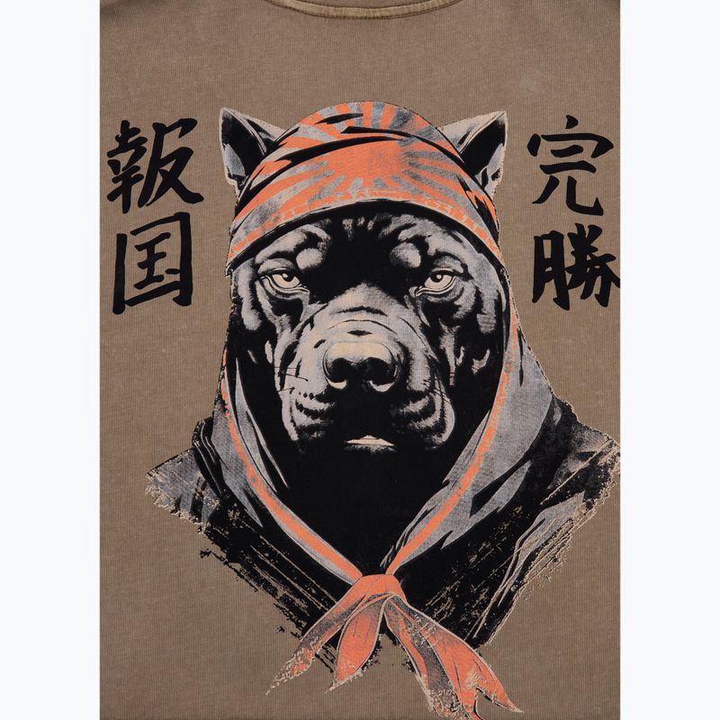 Pánské tričko Pitbull West Coast Bravery coyote brown 9