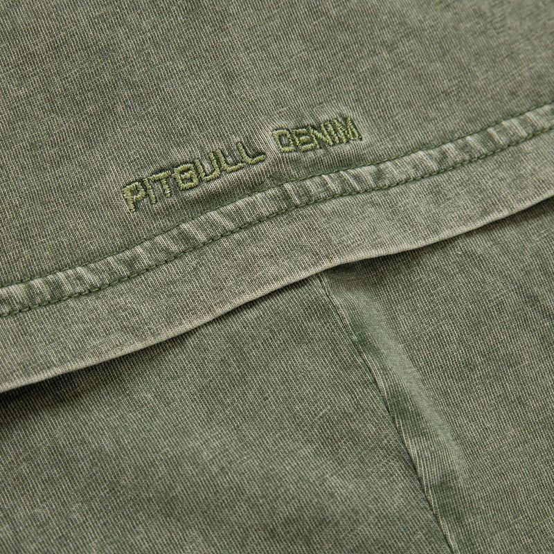 Pánské tričko Pitbull West Coast Bravery olive 10