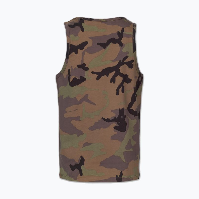 Pánské tričko na lezení Pitbull Small Hilltop Tank Top woodland camo 5