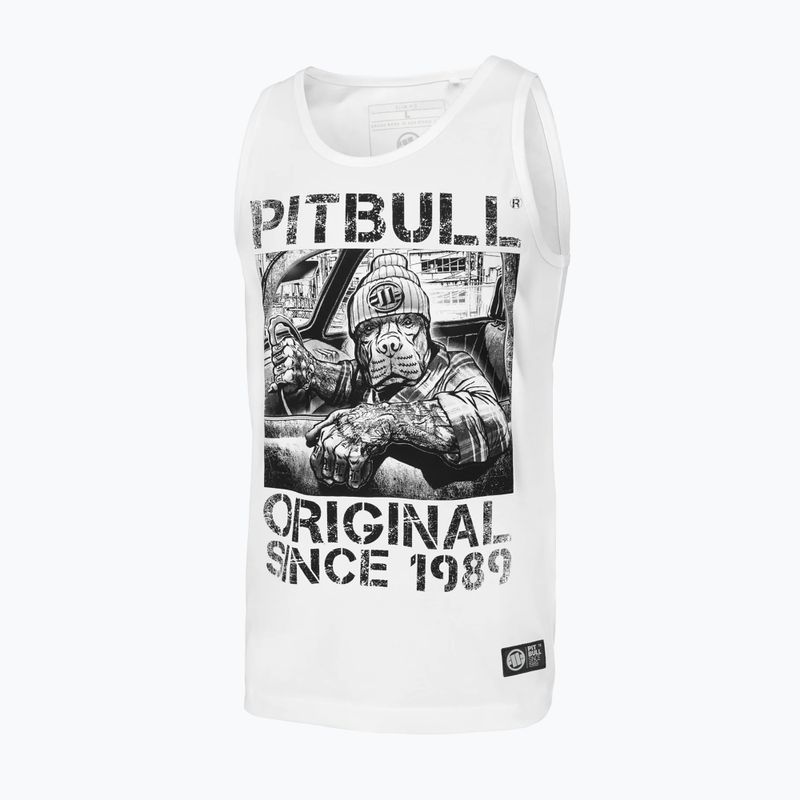 Pánské tílko Pitbull West Coast Drive white 4