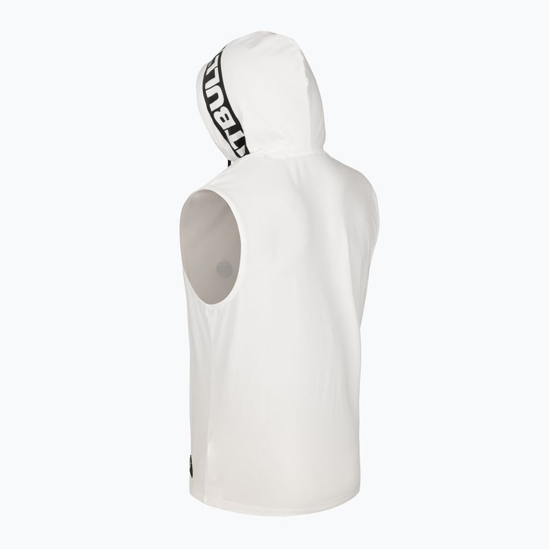 Pánské tílko tank top  Pitbull Mercado Hilltop Hooded Sleeveless white 9