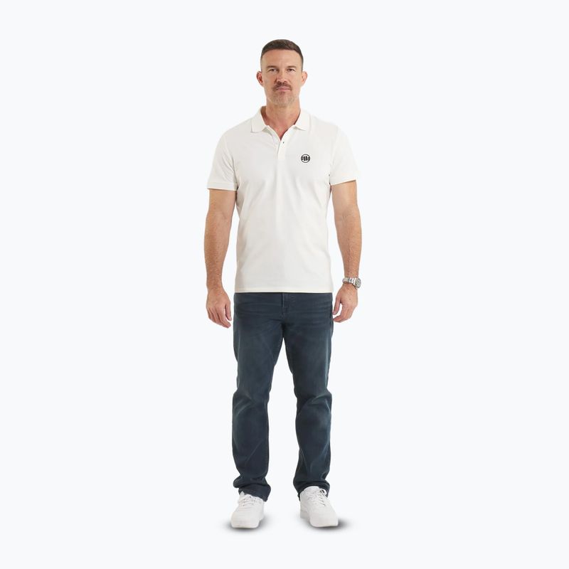 Pánská polokošile Pitbull West Coast Polo Jersey Small Logo white 2