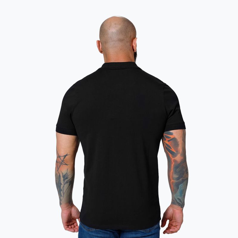 Pánská polokošile Pitbull West Coast Polo Jersey Small Logo black 6