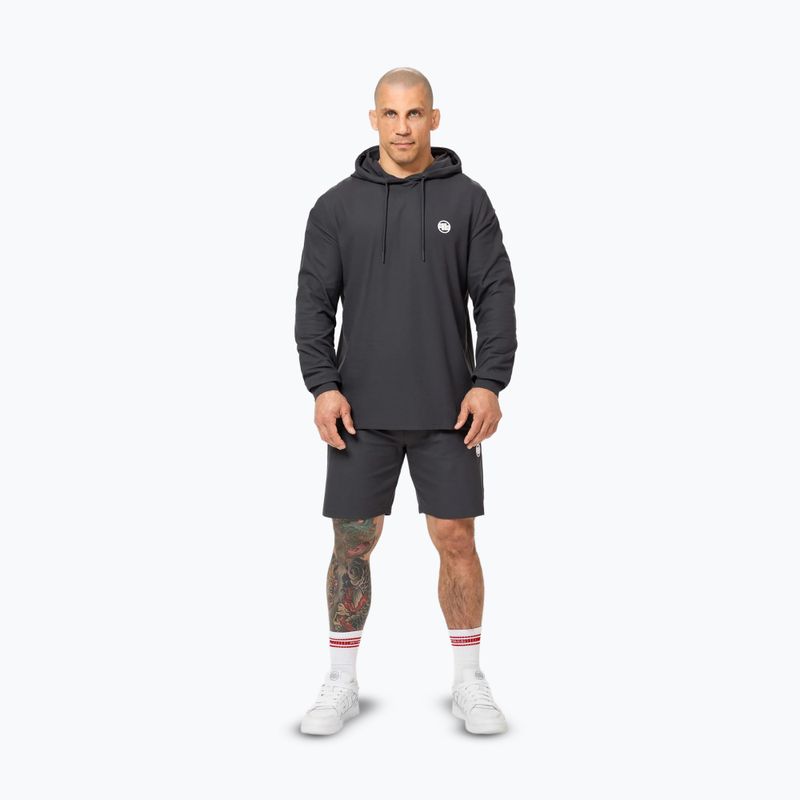 Pánská mikina   Pitbull West Coast Rockey graphite 2