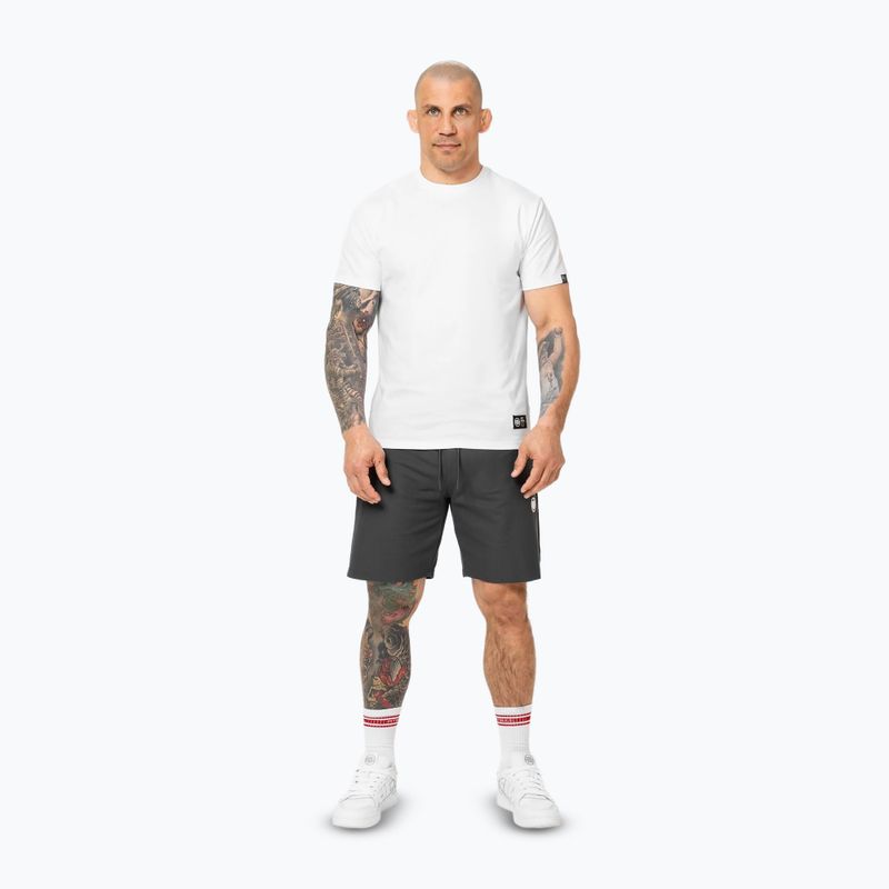 Pánské šortky Pitbull West Coast Pique Rockey graphite 2