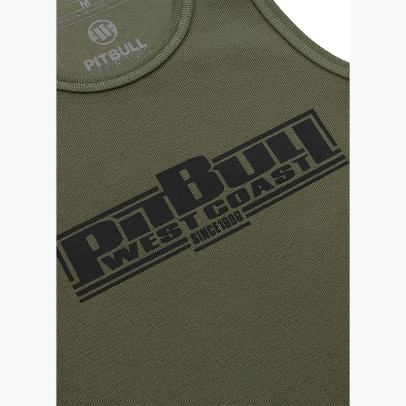 Pánské boxerské tílko Pitbull olive 6