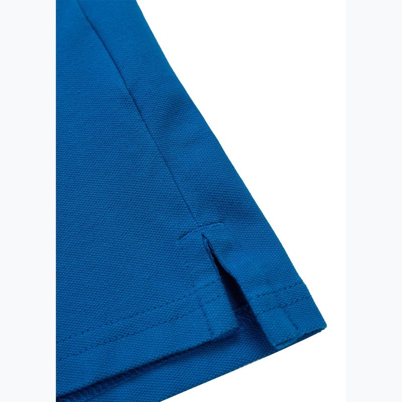 Pánské polo tričko Pitbull Polo Pique Stripes Regular royal blue 9