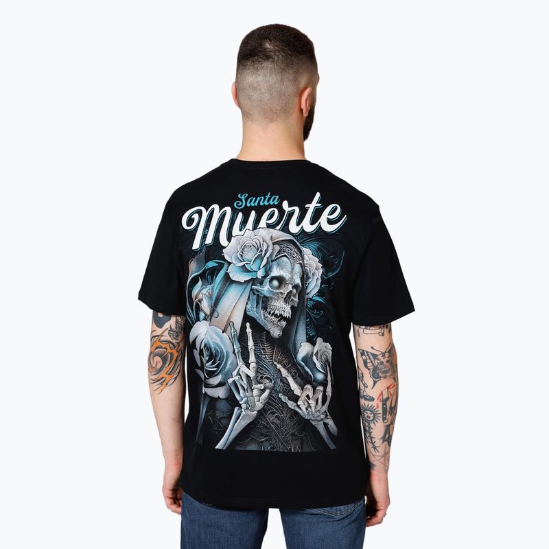 Pánské tričko  Pitbull West Coast Santa Muerte black 3