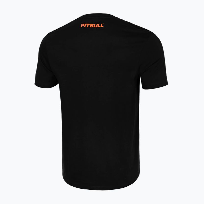 Pánské tričko Pitbull West Coast Orange Dog 24 black 5