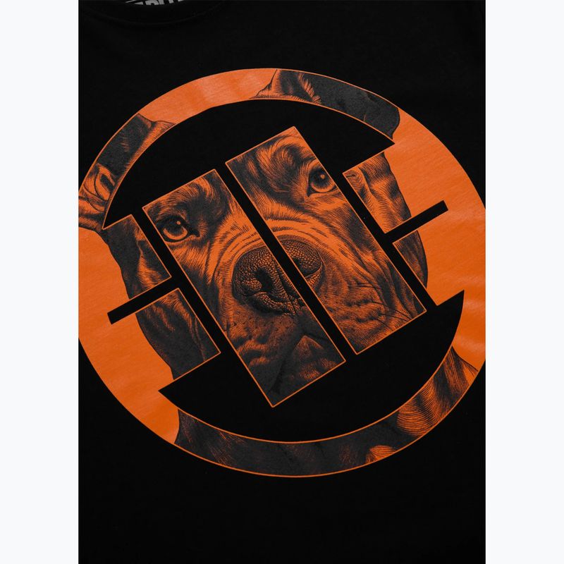 Pánské tričko Pitbull West Coast Orange Dog 24 black 6