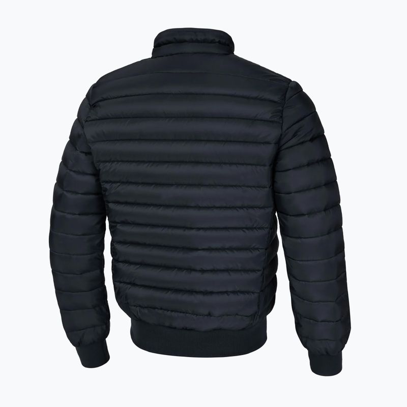 Pánská bunda  Pitbull Lancaster Quilted dark navy 2