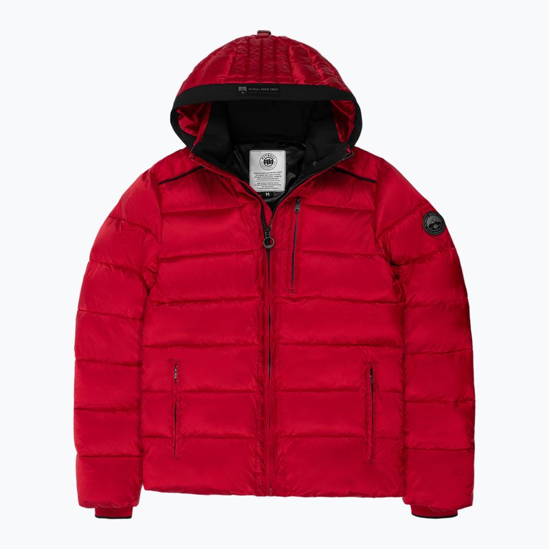 Pánská zimní bunda Pitbull Barles Ribstop Padded Hooded red