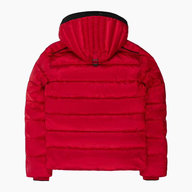 Pánská zimní bunda Pitbull Barles Ribstop Padded Hooded red 2