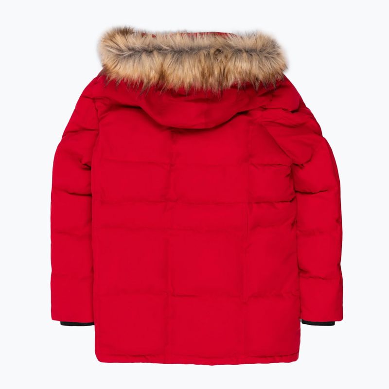 Pánská bunda  Pitbull Forest Hooded Parka red 6