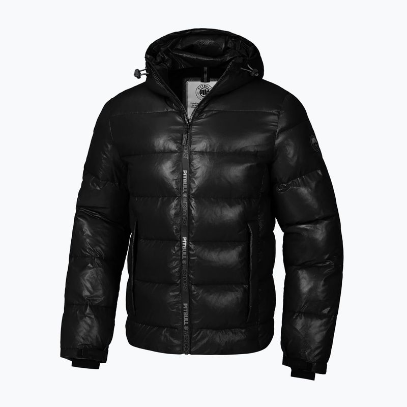 Pánská zimní bunda Pitbull Pepperwood Ribstop Padded Hooded black