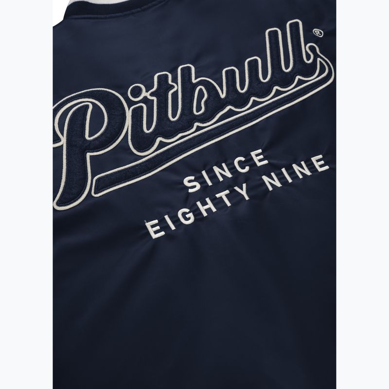 Pánská bunda  Pitbull West Coast Seabridge Varsity dark navy 9