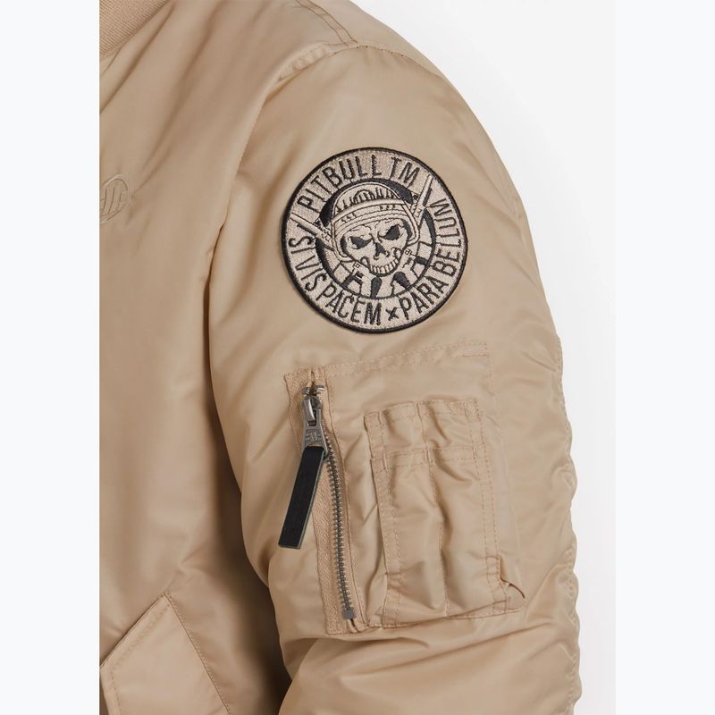Pánská bunda  Pitbull West Coast Ma 1 Verano Bomber sand 8