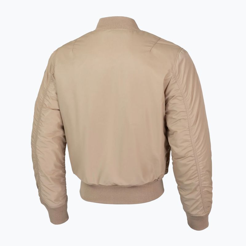 Pánská bunda  Pitbull West Coast Ma 1 Verano Bomber sand 10