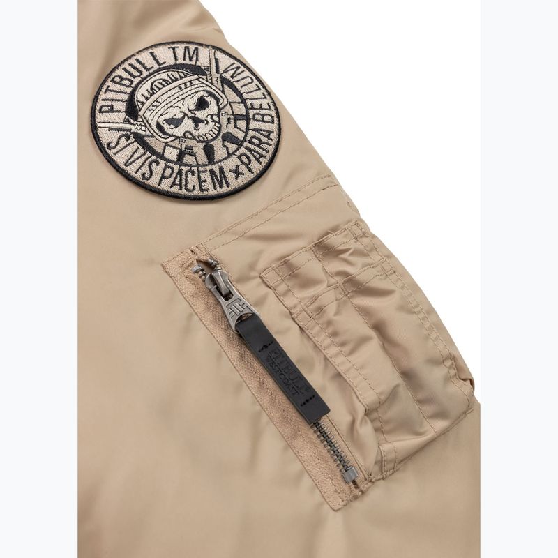 Pánská bunda  Pitbull West Coast Ma 1 Verano Bomber sand 16