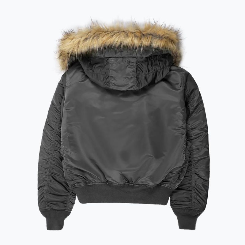 Pánská zimní bunda Pitbull Harvest Hooded Bomber graphite 5