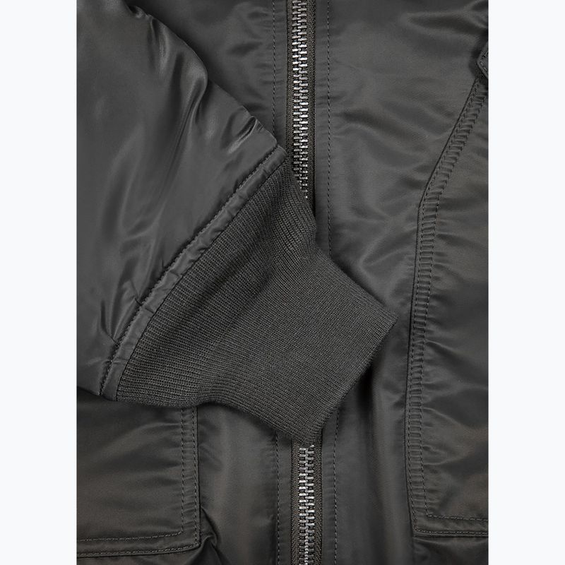 Pánská zimní bunda Pitbull Harvest Hooded Bomber graphite 12