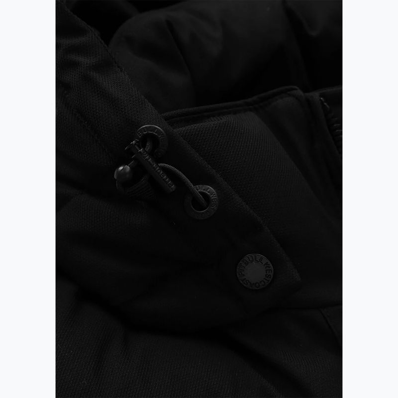 Pánská vesta Pitbull Patton Quilted Hooded black 9