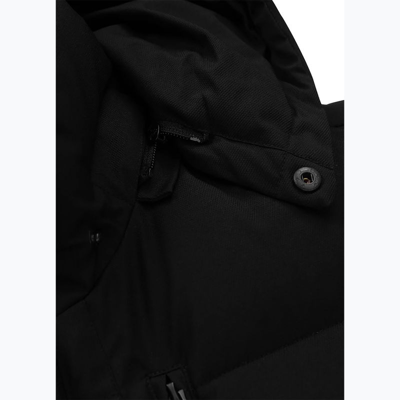Pánská vesta Pitbull Patton Quilted Hooded black 10