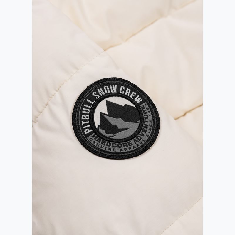 Dámská zimní bunda  Pitbull Azalea Quilted Hooded sand 7