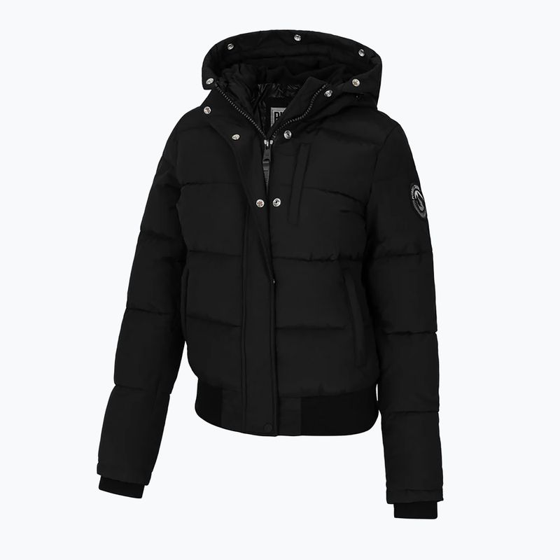 Dámská zimní bunda  Pitbull Azalea Quilted Hooded black 7