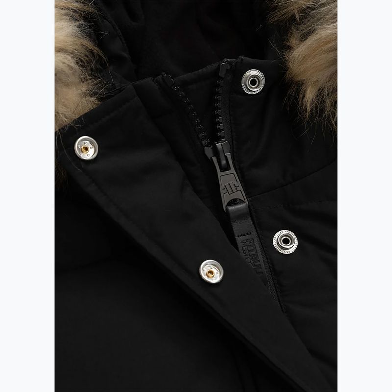 Dámská zimní bunda  Pitbull Azalea Quilted Hooded black 9