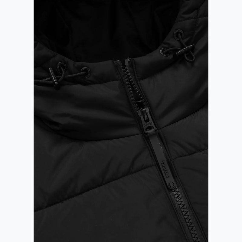 Dámská zimní bunda Pitbull Vista Quilted Hooded black 7
