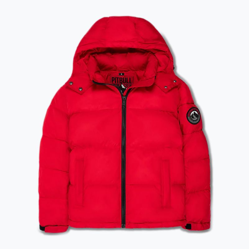 Dámská zimní bunda  Pitbull Cleo Quilted Hooded red