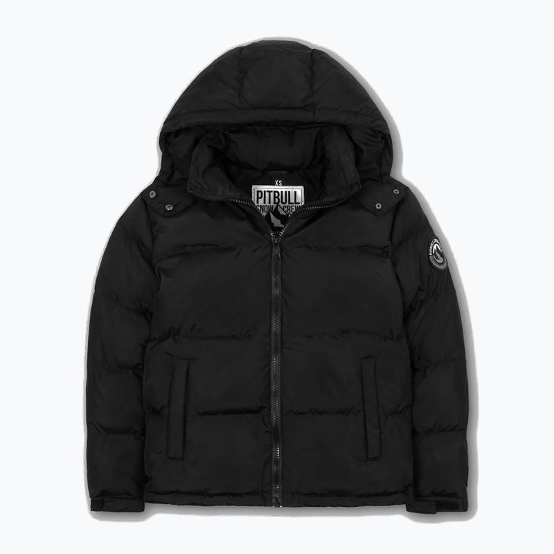 Dámská zimní bunda  Pitbull Cleo Quilted Hooded black