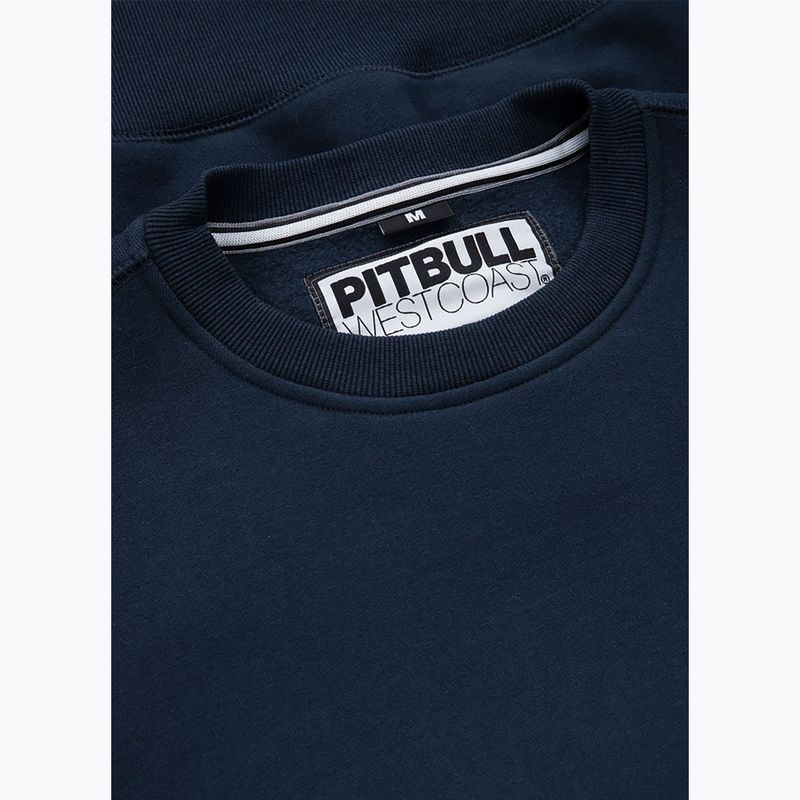 Pánská mikina Pitbull Small Logo Crewneck navy 7