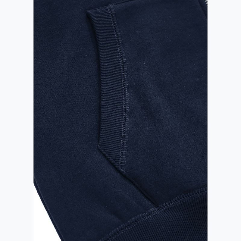 Pánská mikina Pitbull Small Hodded Zip navy 4