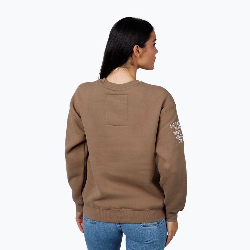 Dámská mikina Pitbull Tyrian Crewneck coyote brown 3